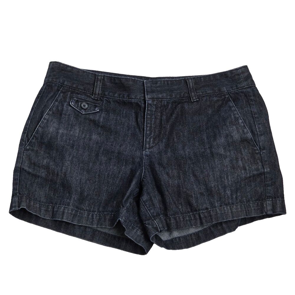 Ann Taylor LOFT Women’s Shorts Dark Denim Blue Sz 4